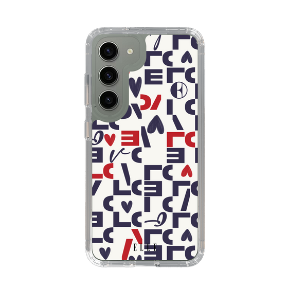 スリムプロテクションケース［ ELLE - Simply Graphical ］
