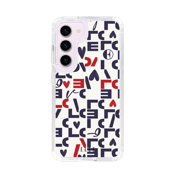 スリムプロテクションケース［ ELLE - Simply Graphical ］