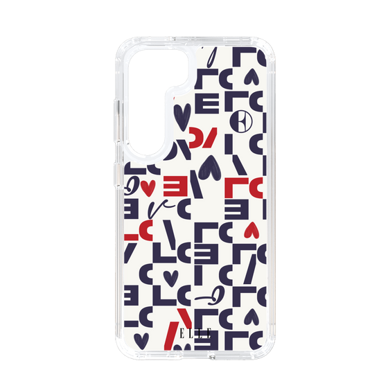 スリムプロテクションケース［ ELLE - Simply Graphical ］