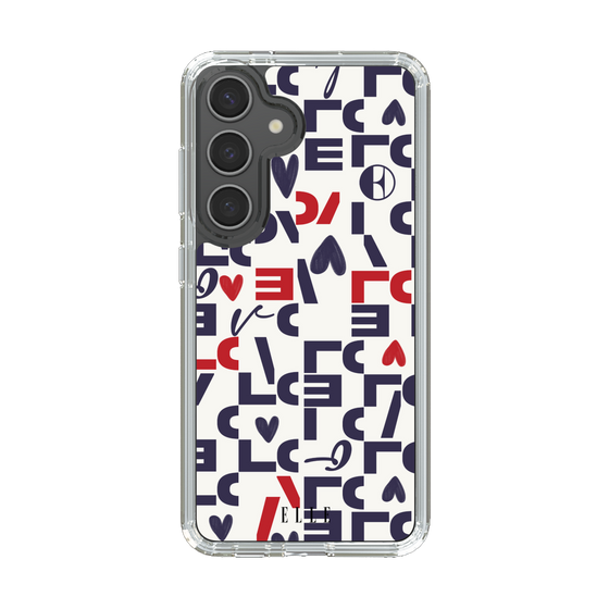 スリムプロテクションケース［ ELLE - Simply Graphical ］