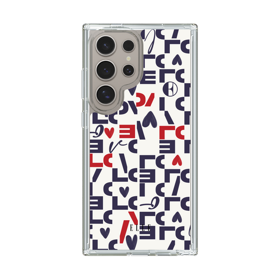 スリムプロテクションケース［ ELLE - Simply Graphical ］