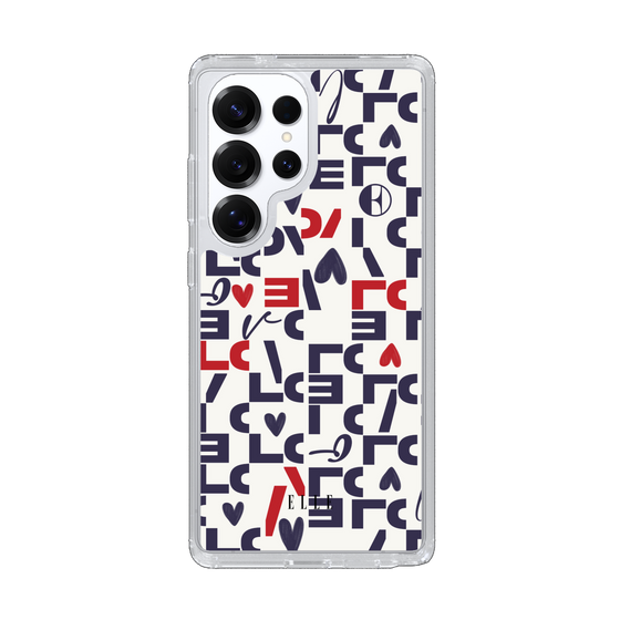 スリムプロテクションケース［ ELLE - Simply Graphical ］