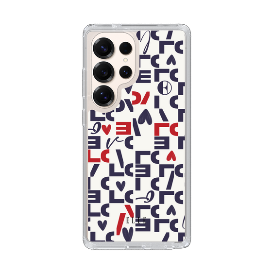 スリムプロテクションケース［ ELLE - Simply Graphical ］