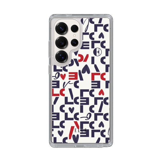 スリムプロテクションケース［ ELLE - Simply Graphical ］