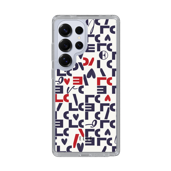 スリムプロテクションケース［ ELLE - Simply Graphical ］