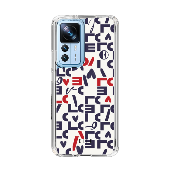スリムプロテクションケース［ ELLE - Simply Graphical ］