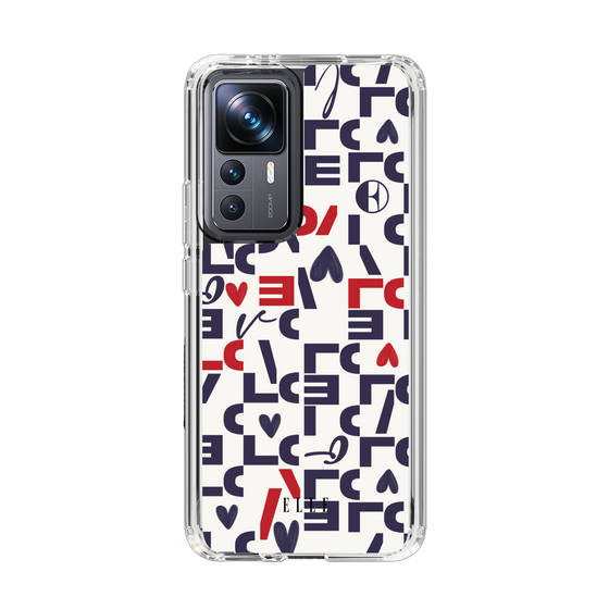 スリムプロテクションケース［ ELLE - Simply Graphical ］