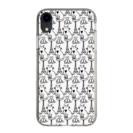 スリムプロテクションケース［ ELLE - Cats ］
