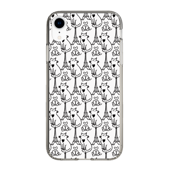 スリムプロテクションケース［ ELLE - Cats ］