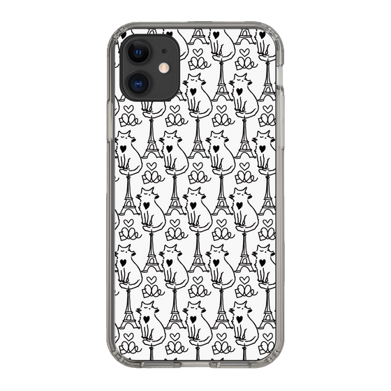 スリムプロテクションケース［ ELLE - Cats ］