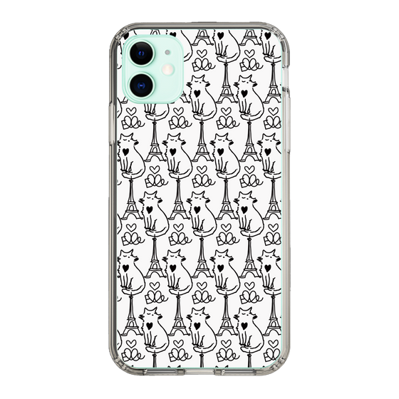 スリムプロテクションケース［ ELLE - Cats ］