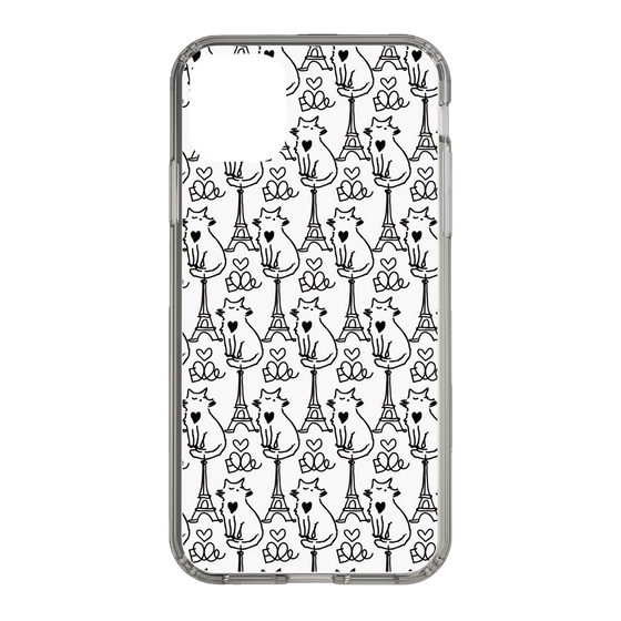 スリムプロテクションケース［ ELLE - Cats ］