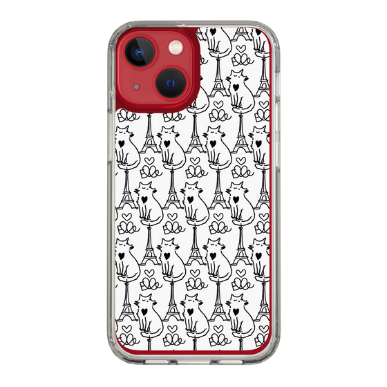 スリムプロテクションケース［ ELLE - Cats ］