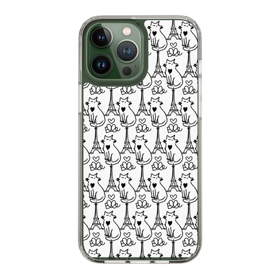 スリムプロテクションケース［ ELLE - Cats ］