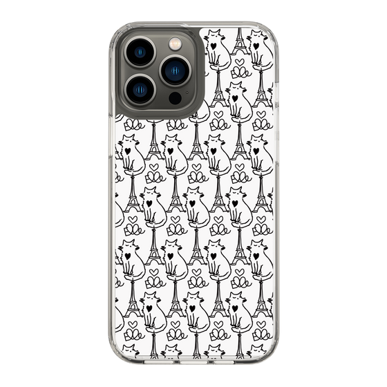 スリムプロテクションケース［ ELLE - Cats ］