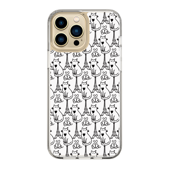 スリムプロテクションケース［ ELLE - Cats ］