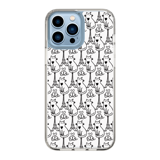 スリムプロテクションケース［ ELLE - Cats ］