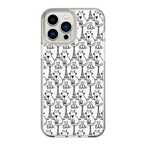スリムプロテクションケース［ ELLE - Cats ］