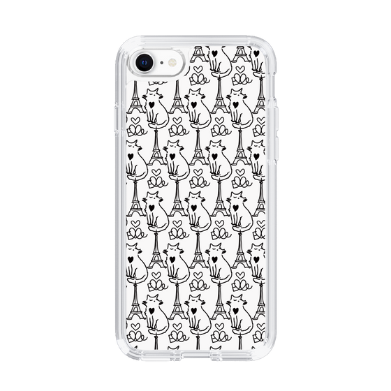 スリムプロテクションケース［ ELLE - Cats ］