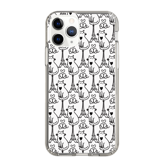 スリムプロテクションケース［ ELLE - Cats ］