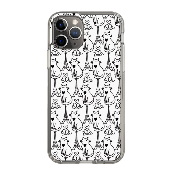スリムプロテクションケース［ ELLE - Cats ］