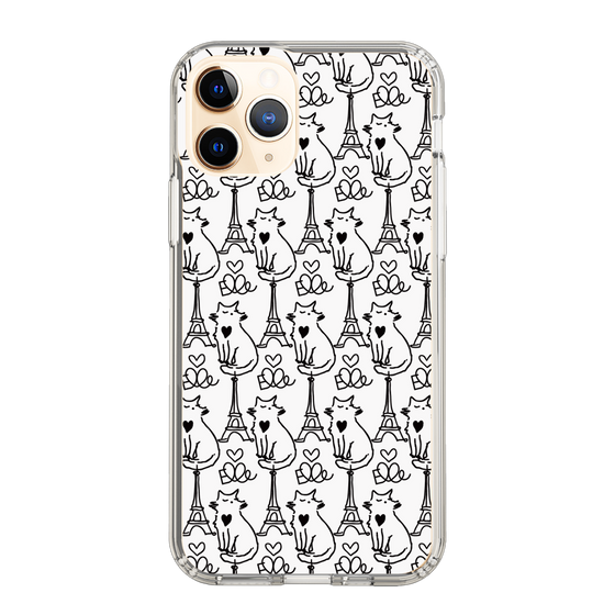 スリムプロテクションケース［ ELLE - Cats ］