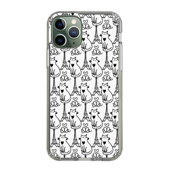 スリムプロテクションケース［ ELLE - Cats ］