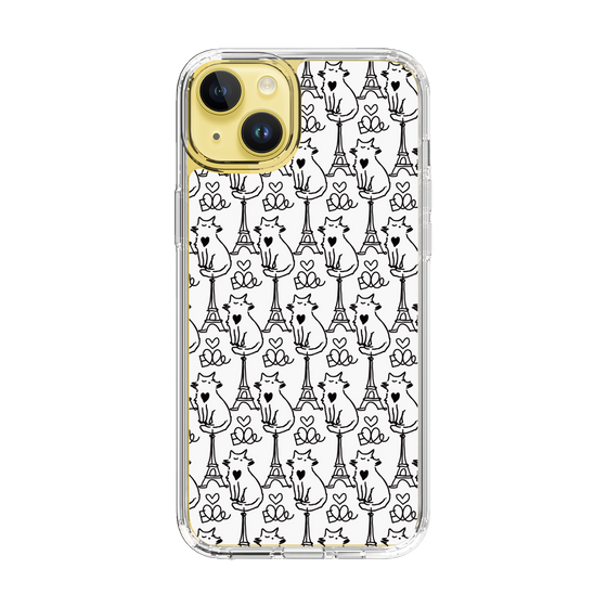 スリムプロテクションケース［ ELLE - Cats ］
