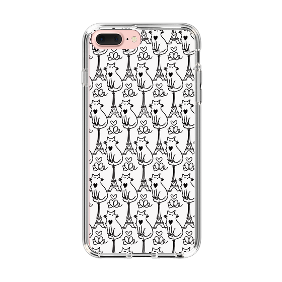 スリムプロテクションケース［ ELLE - Cats ］