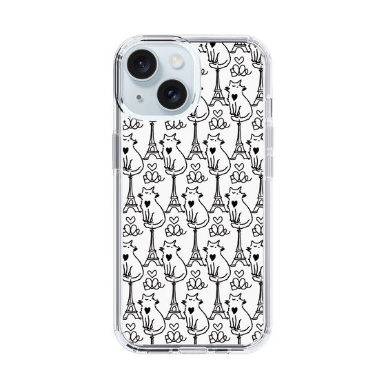 スリムプロテクションケース［ ELLE - Cats ］