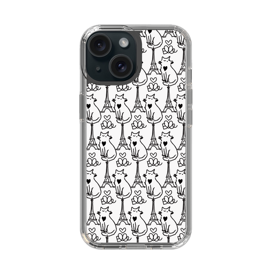 スリムプロテクションケース［ ELLE - Cats ］