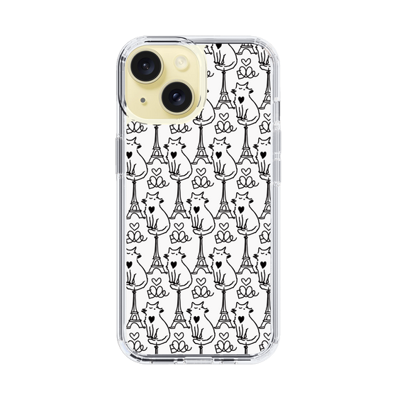 スリムプロテクションケース［ ELLE - Cats ］