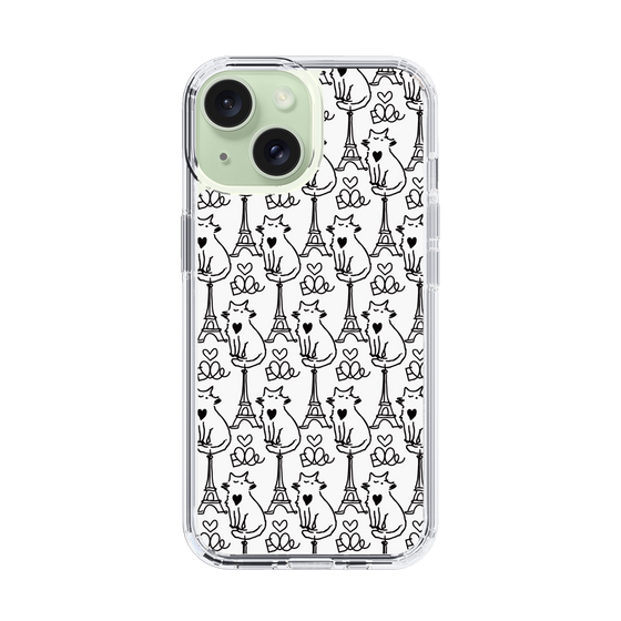 スリムプロテクションケース［ ELLE - Cats ］