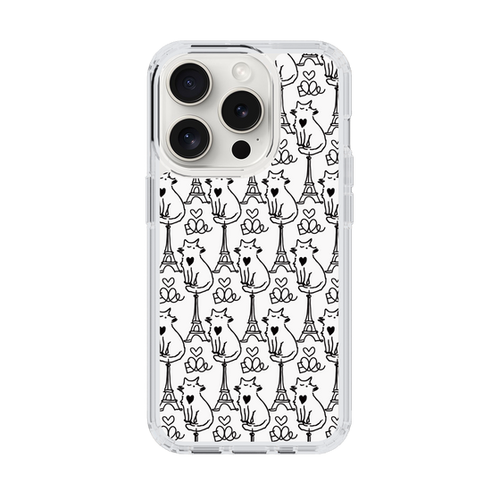 スリムプロテクションケース［ ELLE - Cats ］
