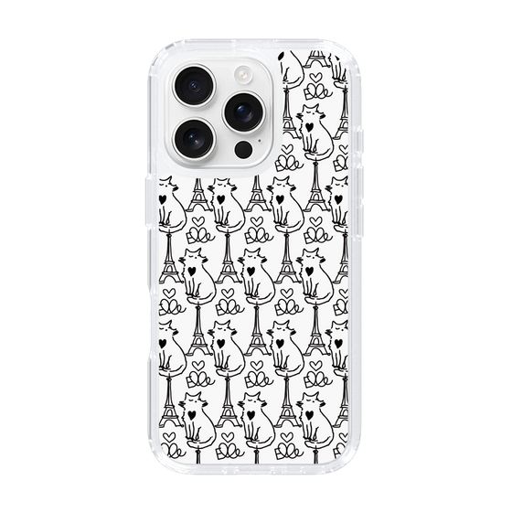 スリムプロテクションケース［ ELLE - Cats ］