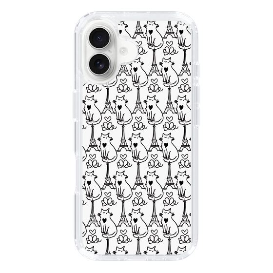 スリムプロテクションケース［ ELLE - Cats ］