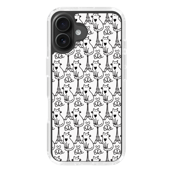 スリムプロテクションケース［ ELLE - Cats ］