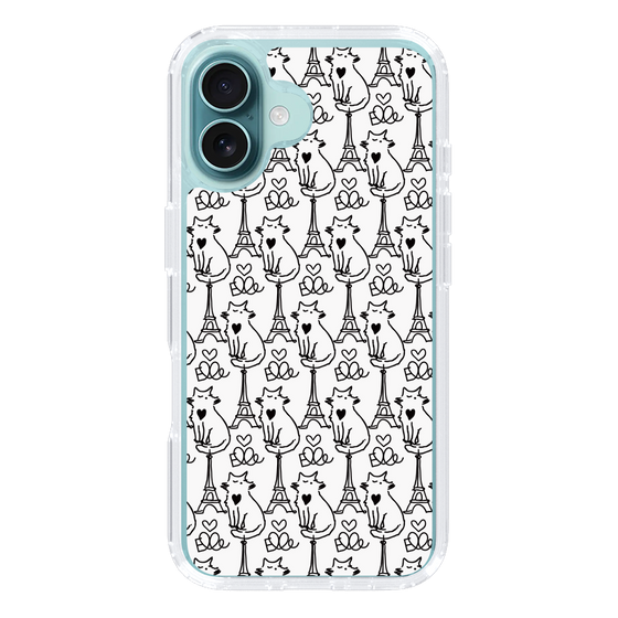 スリムプロテクションケース［ ELLE - Cats ］
