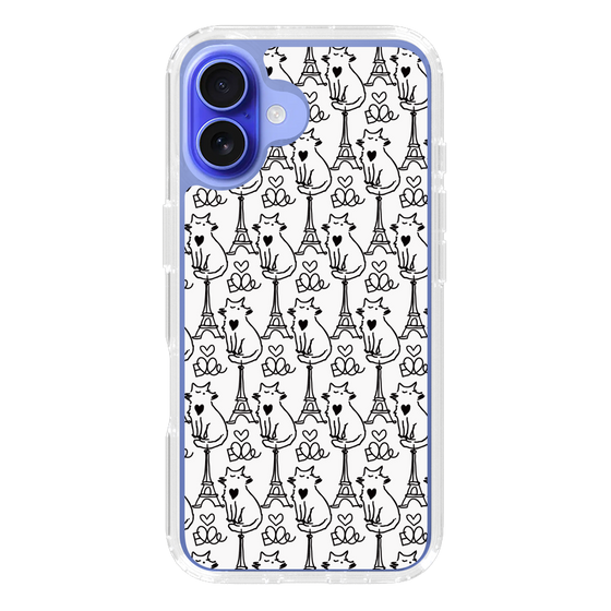 スリムプロテクションケース［ ELLE - Cats ］