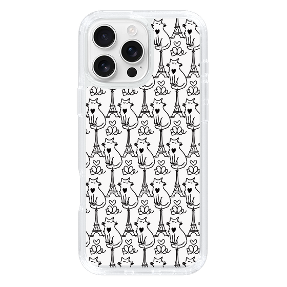 スリムプロテクションケース［ ELLE - Cats ］