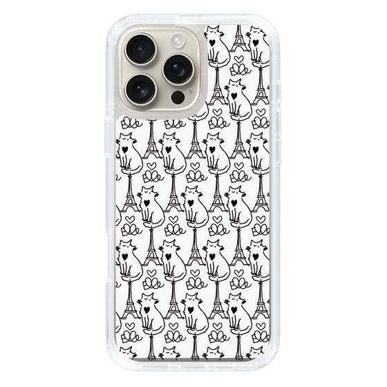 スリムプロテクションケース［ ELLE - Cats ］