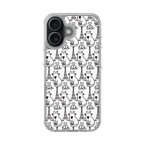 スリムプロテクションケース［ ELLE - Cats ］