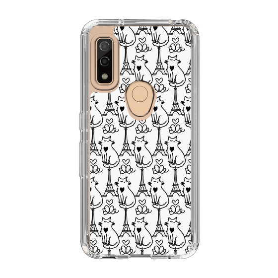 スリムプロテクションケース［ ELLE - Cats ］