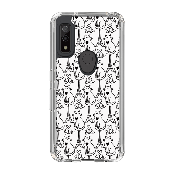 スリムプロテクションケース［ ELLE - Cats ］