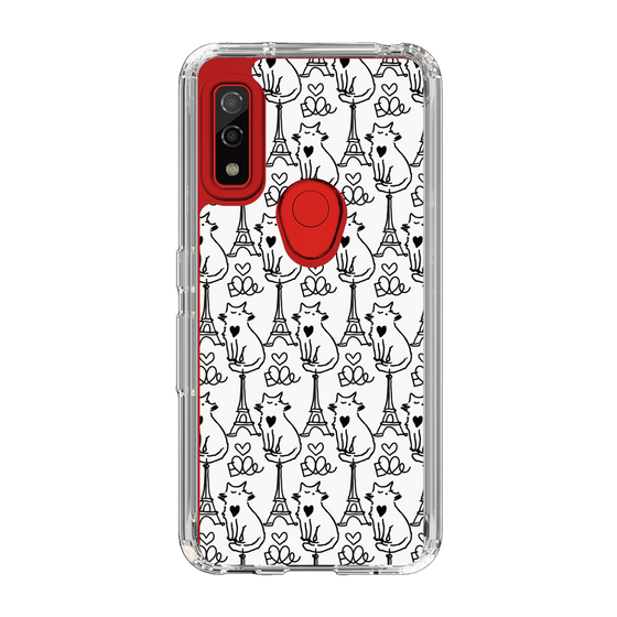 スリムプロテクションケース［ ELLE - Cats ］