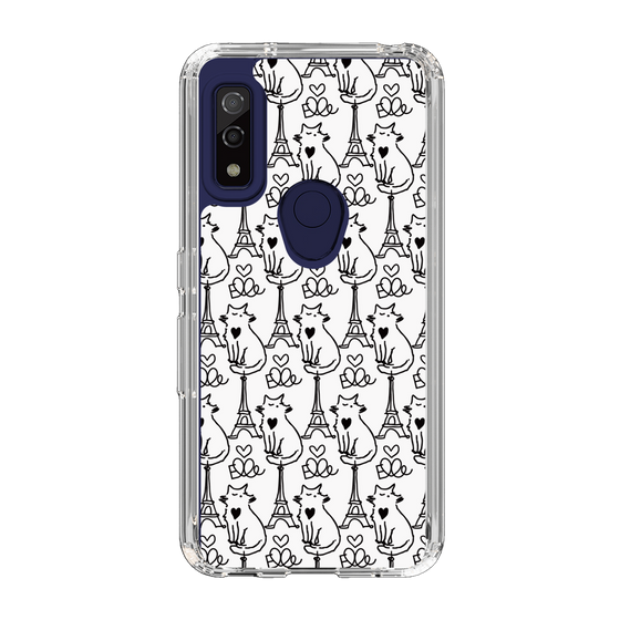 スリムプロテクションケース［ ELLE - Cats ］