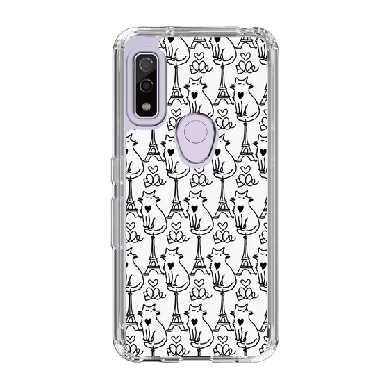 スリムプロテクションケース［ ELLE - Cats ］