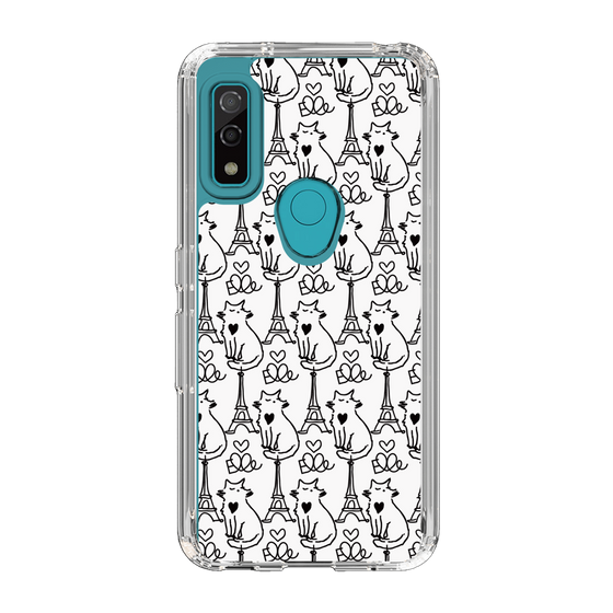 スリムプロテクションケース［ ELLE - Cats ］