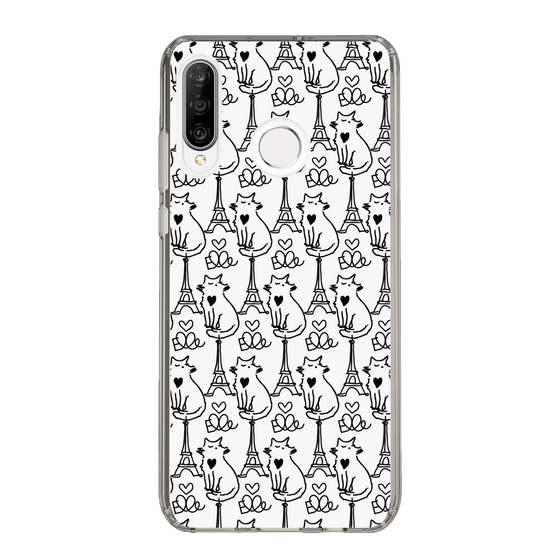 スリムプロテクションケース［ ELLE - Cats ］