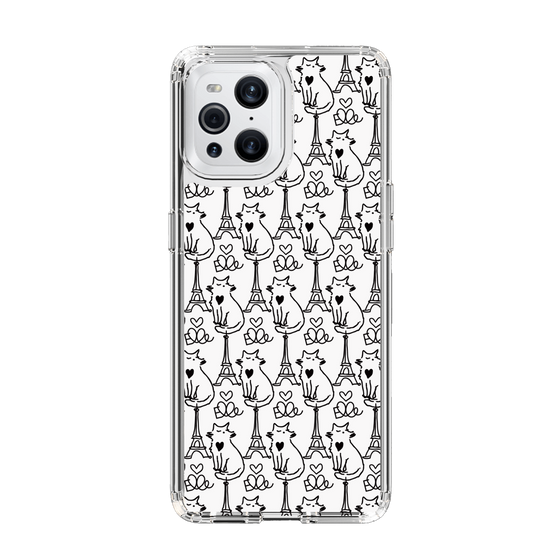 スリムプロテクションケース［ ELLE - Cats ］